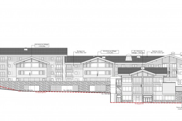 Tourist residences (individual chalets)